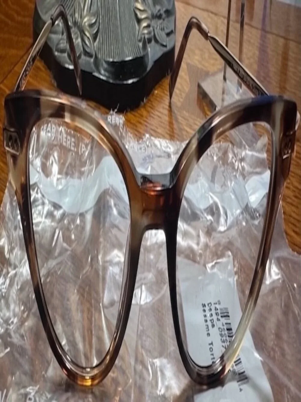 Warby Parker Deepa Sesame Tortoise Shell Glasses